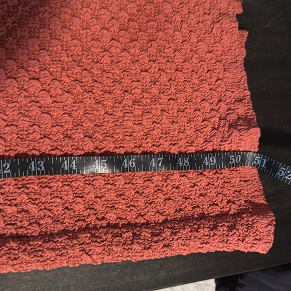 Donna Morgan Rust Open Back Maggie Textured Maxi Dress Size 12 - Picture 8 of 8